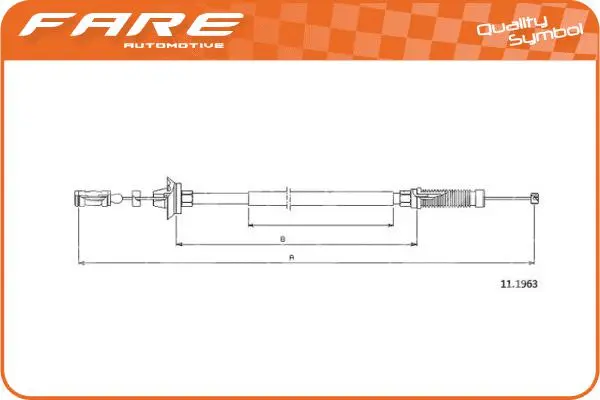 Accelerator Cable (25544)