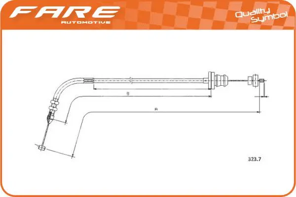 Accelerator Cable (25772)