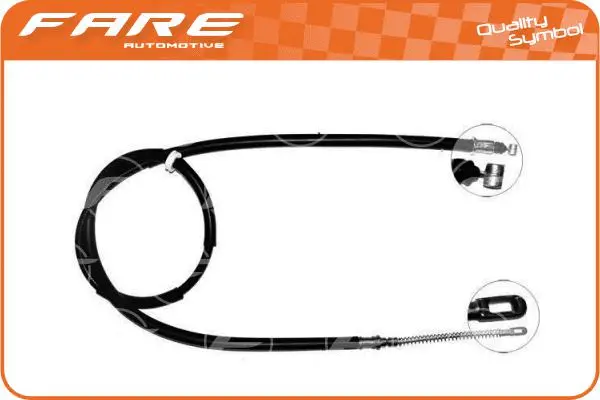 Cable Pull, parking brake (19315)