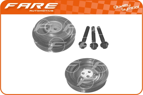 Belt Pulley Set, crankshaft (5017C)