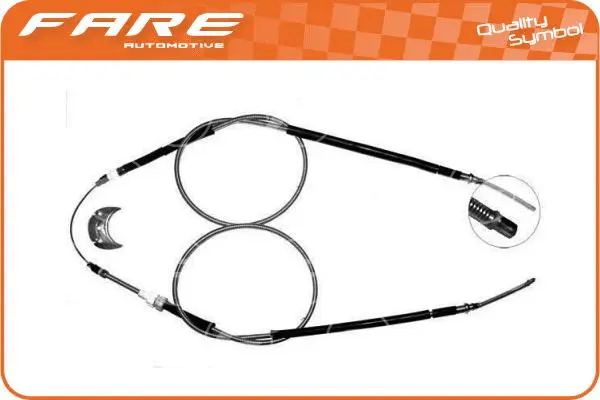 Cable Pull, parking brake (18192)