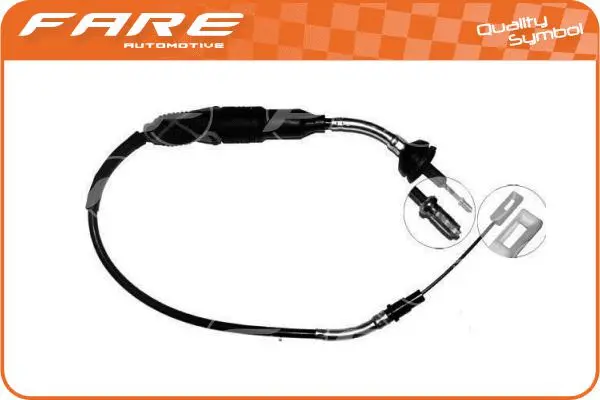 Cable Pull, clutch control (24916)