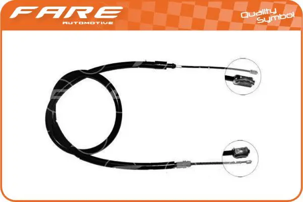 Cable Pull, parking brake (17483)