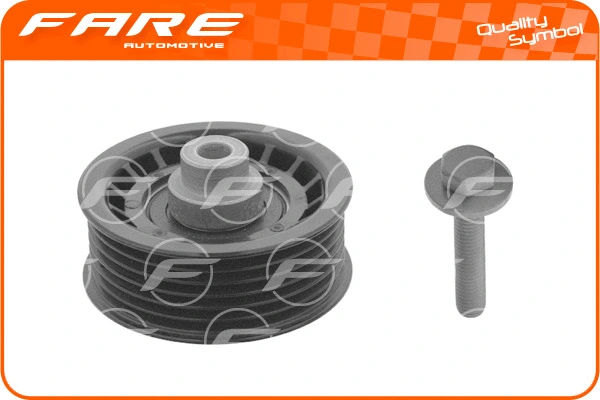 Deflection/Guide Pulley, V-ribbed belt (15119)