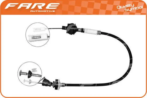 Cable Pull, clutch control (24297)