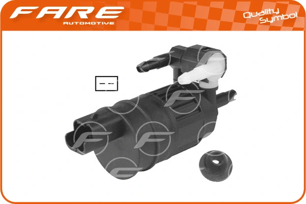 Washer Fluid Pump, window cleaning (9724)