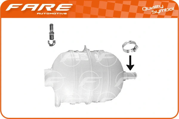 Expansion Tank, coolant (3596)