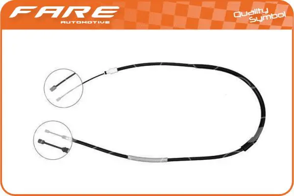 Cable Pull, parking brake (17832)