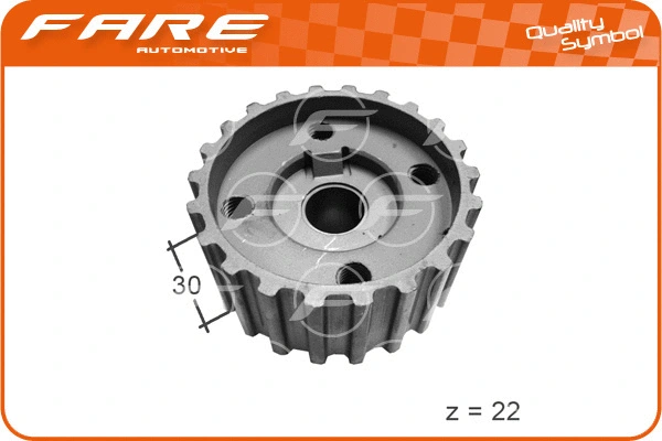 Sprocket, crankshaft (10567)