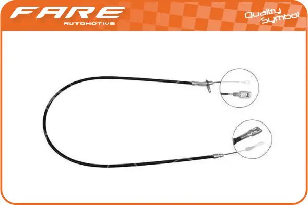 Cable Pull, parking brake (17894)
