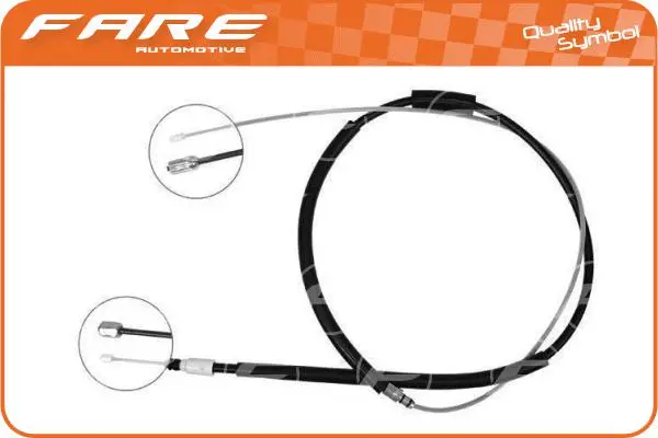 Cable Pull, parking brake (17515)