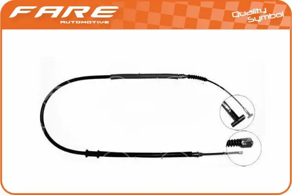 Cable Pull, parking brake (18027)