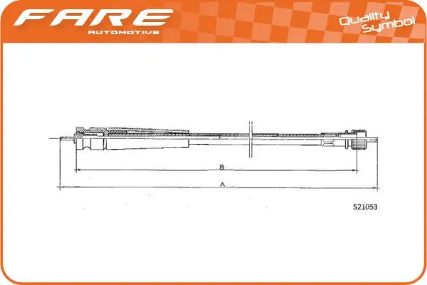 Speedometer Cable (27654)