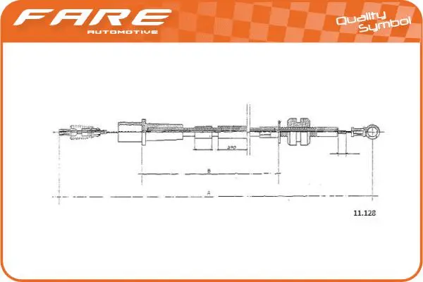 Accelerator Cable (25804)
