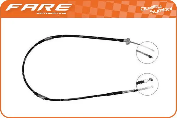 Cable Pull, parking brake (19044)