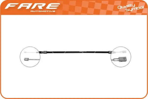 Cable Pull, parking brake (19188)