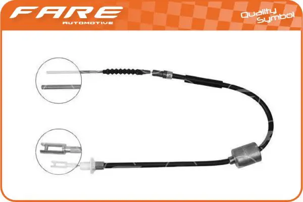 Cable Pull, clutch control (24434)