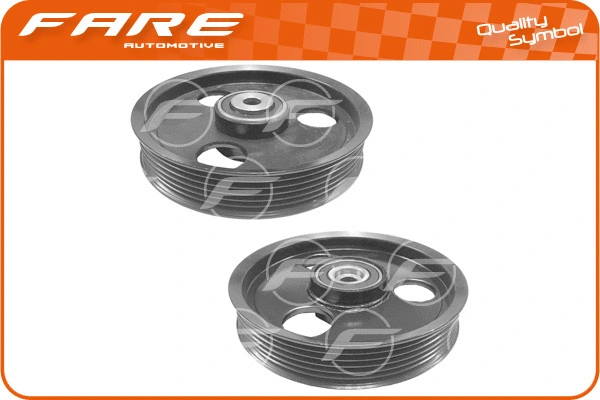 Deflection/Guide Pulley, V-ribbed belt (4681)