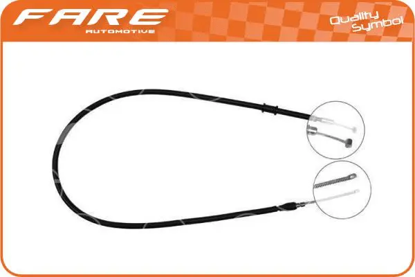 Cable Pull, parking brake (18341)