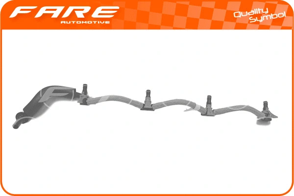 Hose, fuel overflow (15444)