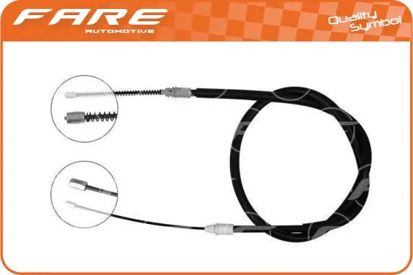 Cable Pull, parking brake (17577)