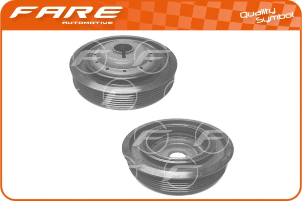Belt Pulley, crankshaft (2987)