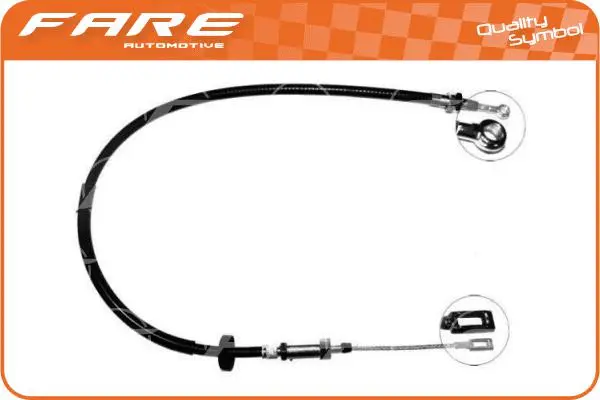 Cable Pull, parking brake (17497)