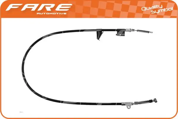 Cable Pull, parking brake (17628)