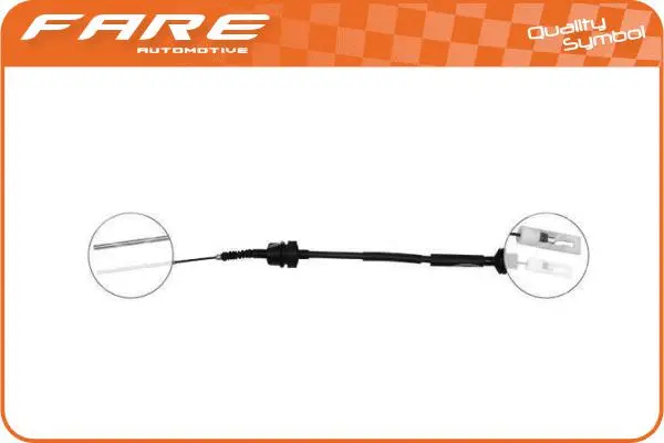 Cable Pull, clutch control (24663)