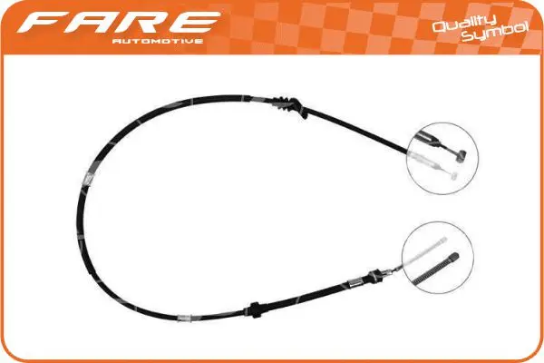 Cable Pull, parking brake (18318)