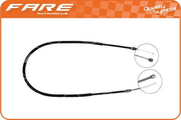 Cable Pull, parking brake (18814)