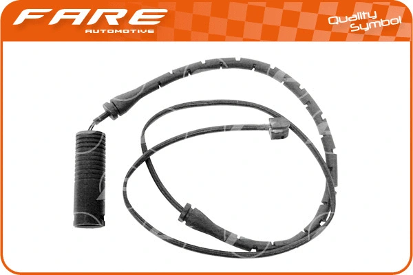 Warning Contact, brake pad wear (9777)