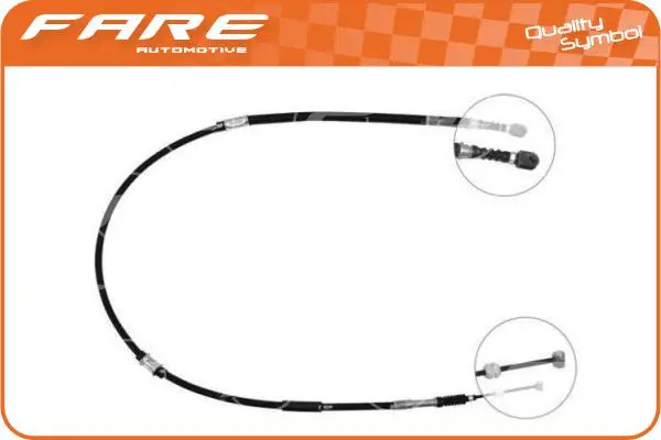 Cable Pull, parking brake (19144)