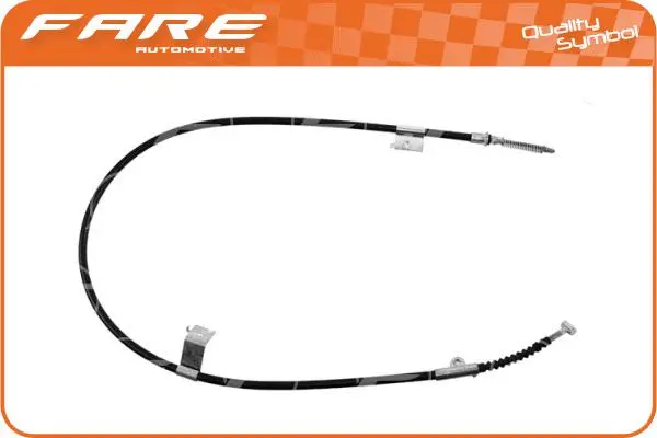 Cable Pull, parking brake (17615)