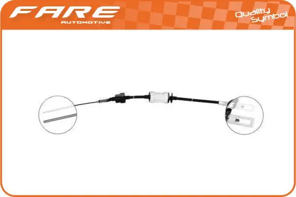 Cable Pull, clutch control (24357)