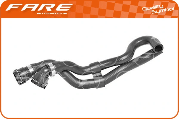Hose, heat exchanger (heating) (9650)