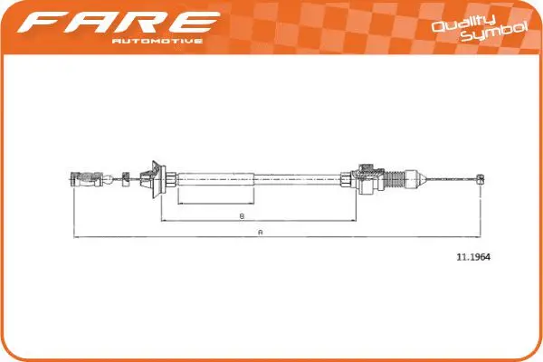 Accelerator Cable (25545)