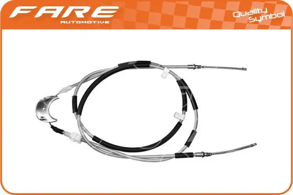 Cable Pull, parking brake (18201)