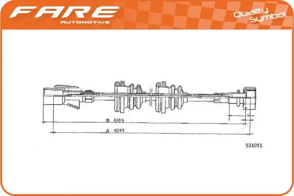 Speedometer Cable (27746)