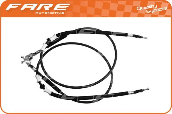 Cable Pull, parking brake (17651)
