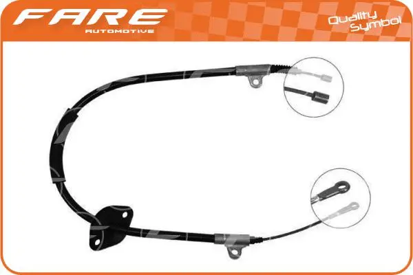 Cable Pull, parking brake (18575)