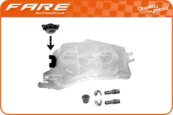 Expansion Tank, coolant (3600)