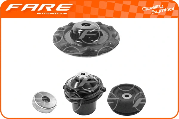 Repair Kit, suspension strut support mount (15243)