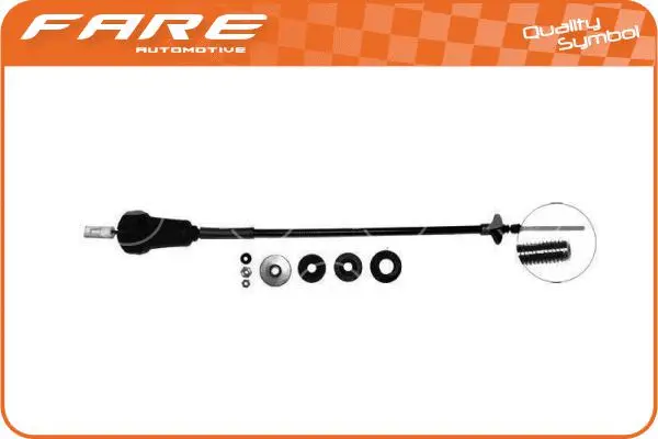 Cable Pull, clutch control (24393)