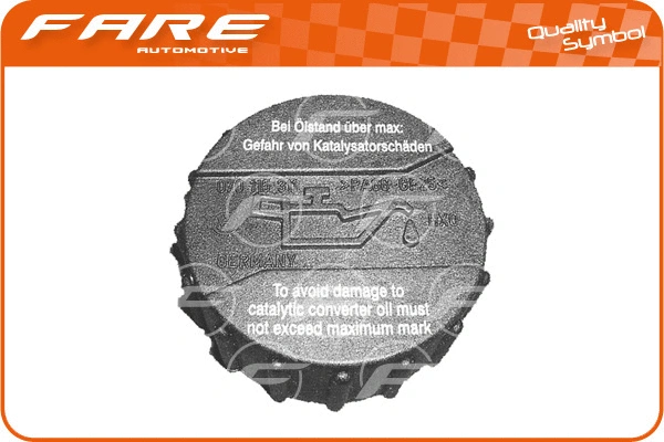 Sealing Cap, oil filler neck (2410)