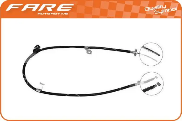 Cable Pull, parking brake (18532)