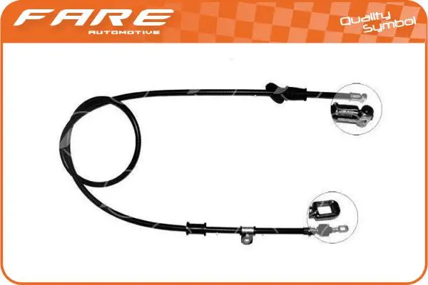 Cable Pull, parking brake (19196)