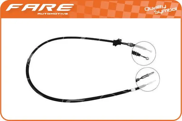 Cable Pull, parking brake (17722)