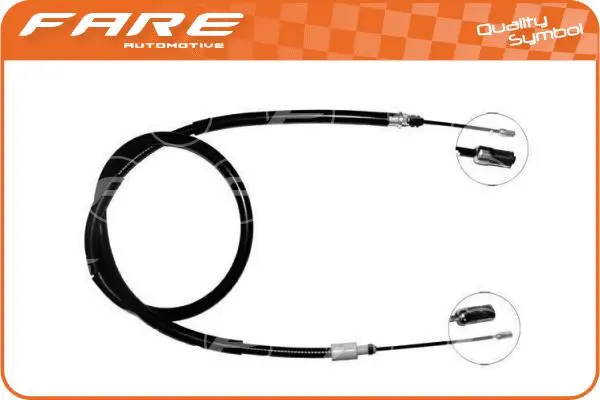 Cable Pull, parking brake (17494)