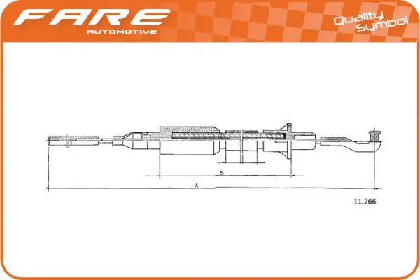 Cable Pull, clutch control (24713)